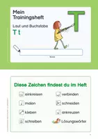 Vorschau - Arbeitsblätter - Mein Trainingsheft: Laut und Buchstabe T t - Seite 3
