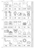 Vorschau - Arbeitsblätter - Miniwörterbuch Leporello Gegenteile Adjektive, DaZ, Deutsch, Wortschatz - Seite 2
