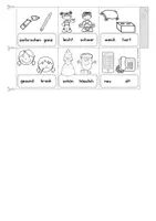 Vorschau - Arbeitsblätter - Miniwörterbuch Leporello Gegenteile Adjektive, DaZ, Deutsch, Wortschatz - Seite 3