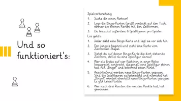Vorschau - Stationenlernen - Zeiten-Bingo! - Zeitformen spielerisch üben - differenziert - Seite 1