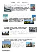 Vorschau - Spiele - Rolecards LONDON Speaking activity - Seite 1