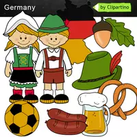 Vorschau - selbst erstellte Cliparts/Grafiken - Countrie Europe Cliparts Materialpaket - Seite 2