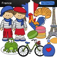 Vorschau - selbst erstellte Cliparts/Grafiken - Countrie Europe Cliparts Materialpaket - Seite 3