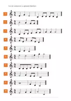 Vorschau - Arbeitsblätter - Bleib im Rhythmus - Modul 5: Rhythmen hören und erkennen - Seite 3