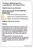 Vorschau - Text - Laufdiktat Fledermaus - Seite 1
