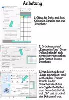 Vorschau - Poster - Tafelkalender für die Grundschule - Welcher Tag ist heute? - Seite 1