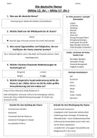 Vorschau - Arbeitsblätter - Material - Video zur Deutschen Hanse - Seite 3