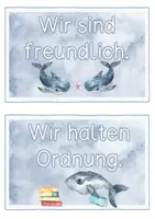 Vorschau - Anderer Materialtyp - Klassenregeln Walklasse Walfisch Regelkarten - Seite 3