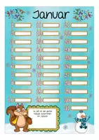 Vorschau - Poster - Geburtstagskalender - Eichhörnchenklasse - Seite 2