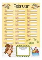 Vorschau - Poster - Geburtstagskalender - Eichhörnchenklasse - Seite 3