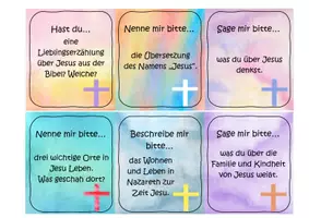 Vorschau - Aufgabenkarten - Stop and swap: Jesus - Seite 2