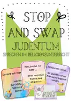 Vorschau - Aufgabenkarten - Stop and swap: Judentum - Deckblatt