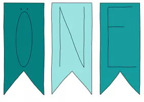Vorschau - Poster - Wimpelkette „Schöne Ferien“ - blau - Seite 3