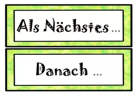 Vorschau - Poster - Unser Tag - Satzanfänge, Stundenplan (Fächer), Wochentage - Seite 3