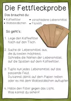 Vorschau - Stundenentwürfe - Fette & Fettfleckprobe - Forscherheft, Tafelmaterial & Experiment + INTERAKTIVES MATERIAL - Seite 3