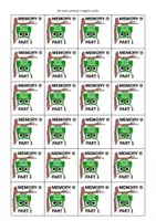 Vorschau - Spiele - Memory® Irregular Verbs Infinitive - Simple Past - Deckblatt
