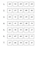 Vorschau - Arbeitsblätter - Hörverstehen - les nombres 1-100 (2-fach differenziert) - Seite 3