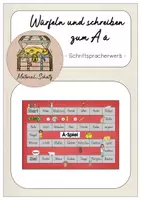 Vorschau - Spiele - Würfeln und schreiben zum Ä ä - Deckblatt