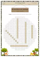 Vorschau - Spiele - Suchsel - Die Kennzeichen der Lebewesen - Seite 1