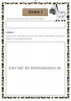 Vorschau - Arbeitsblätter - Safari-Forscherheft/ Stationsarbeit - Die Kennzeichen der Lebewesen - Seite 2