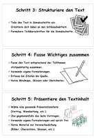 Vorschau - Merkblätter - Fünf-Schritt-Lesetechnik für die Sachtextarbeit - ein Lese-Navigator - Seite 2