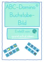 Vorschau - Spiele - Deutsch Erste Klasse: "Domino® ABC" - Deckblatt