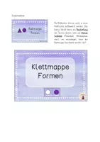 Vorschau - Stationenlernen - Klettmappe "Formen" (Nr. 4) - Vorschule & 1. Klasse - Seite 3