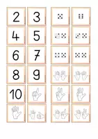 Vorschau - Stationenlernen - Klettmappe "Zahlen 1-10" (Nr. 6) - - Seite 2
