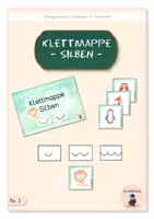 Vorschau - Stationenlernen - Klettmappe "Silben" (Nr. 5) - Vorschule & 1. Klasse - Deckblatt