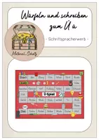 Vorschau - Spiele - Würfeln und schreiben zum Ü ü - Deckblatt