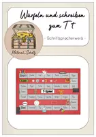 Vorschau - Spiele - Würfeln und schreiben zum T t - Deckblatt