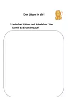 Vorschau - Arbeitsblätter - Der Löwe in dir - Seite 3