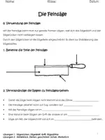 Vorschau - Arbeitsblätter - Materialpaket Sägen mit der Laubsäge + Feinsäge - Seite 2