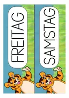 Vorschau - Präsentationen/Tafelbilder - Tagestransparenz Tigerklasse - Seite 3