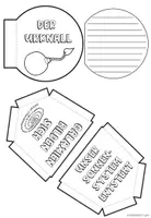 Vorschau - Arbeitsblätter - Entstehung des Universums - Lapbook Vorlagen - Seite 1