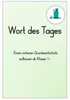Vorschau - Arbeitsblätter - Wort des Tages - Seite 3