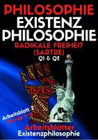Vorschau - Stundenentwürfe - Radikale Freiheit (Existenzphilosophie AB 2) - Deckblatt