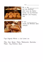Vorschau - Arbeitsblätter - AB Vom Korn zum Brot - interaktives Arbeitsblatt - Seite 1