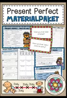 Vorschau - Unterrichtsreihen - PRESENT PERFECT - Materialpaket - Deckblatt