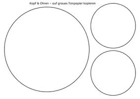 Vorschau - Mal- und Bastelvorlagen - Bastelvorlage Koala (Fensterbild) - Seite 1