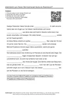 Vorschau - Arbeitsblätter - Arbeitsblätter zum Thema "Planetarium" + Lösung & MP3 + Infografik - Seite 3