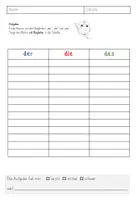 Vorschau - Arbeitsblätter - Artikel üben (10 Arbeitsblätter) - Seite 2