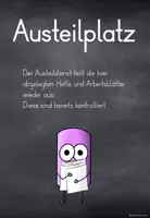 Vorschau - Präsentationen/Tafelbilder - Schilder für Heft- und Arbeitsblattparkplatz Chalkys - Seite 3