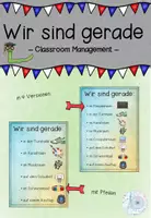 Vorschau - Poster - Classroom Management - MATERIALPAKET / SPARPAKET / SPARSET / BUNDLE - Seite 1