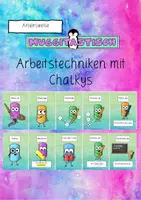 Vorschau - Arbeitsblätter - Arbeitsanweisungen mit Chalkys - Deckblatt