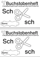 Vorschau - Arbeitsblätter - Miniheft zum Buchstaben Sch sch - Seite 2