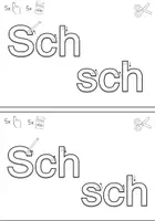 Vorschau - Arbeitsblätter - Miniheft zum Buchstaben Sch sch - Seite 3