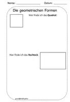 Vorschau - Arbeitsblätter - Wo sind geometrische Formen? - Seite 3