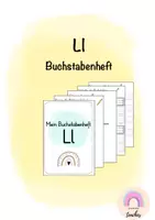 Vorschau - Arbeitsblätter - Buchstabenheft Ll - Buchstabeneinführung - Deckblatt