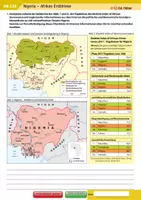 Vorschau - Arbeitsblätter - Atlasarbeit Afrika Topographie - Seite 2